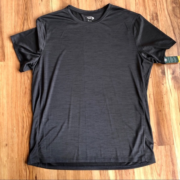 MTA Sport Shirts New Active Workout T Shirt Gray Xl Short Sleeve